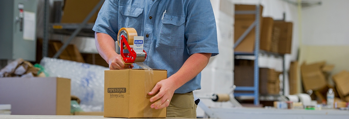 Biosecure Warehouse - Packing and Shipping